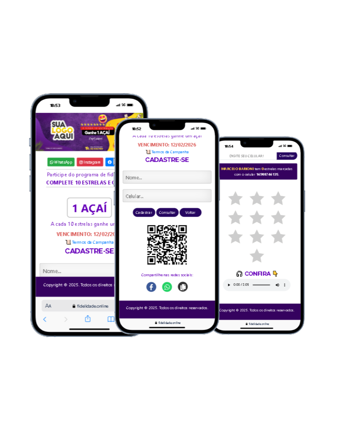 Aplicativo de fidelidade